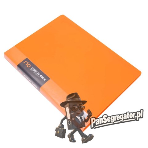 Album ofertowy A4 30 koszulek RIO pomarańczowy 5033 ORANGE DELI