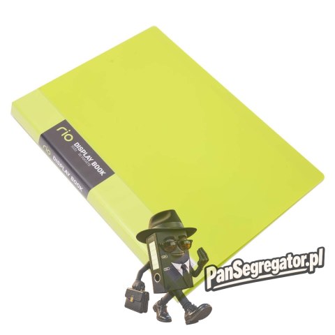 Album ofertowy A4 30 koszulek RIO zielony 5033 GREEN DELI