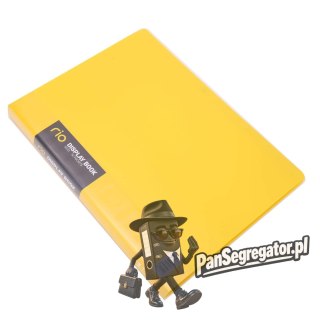 Album ofertowy A4 30 koszulek RIO żółty 5033 YELLOW DELI