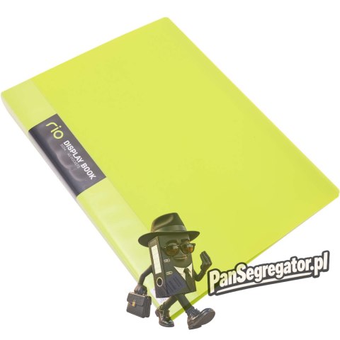 Album ofertowy A4 40 koszulek RIO zielony E5034 GREEN DELI