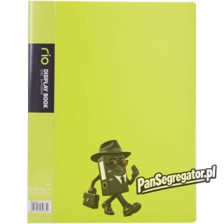 Album ofertowy A4 60 koszulek RIO zielony E5035 GREEN DELI
