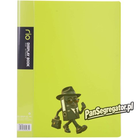 Album ofertowy A4 60 koszulek RIO zielony E5035 GREEN DELI