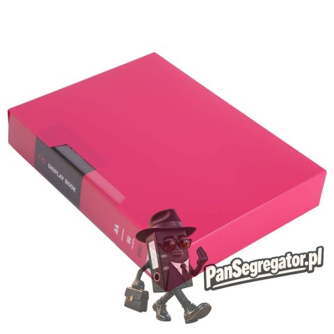 Album ofertowy A4 80 koszulek RIO różowy E5036 PINK DELI
