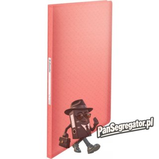 Album ofertowy Esselte Colour`Breeze z 40 koszulkami koralowy 628441