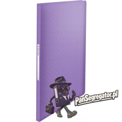 Album ofertowy Esselte Colour`Breeze z 40 koszulkami lawendowy 628442