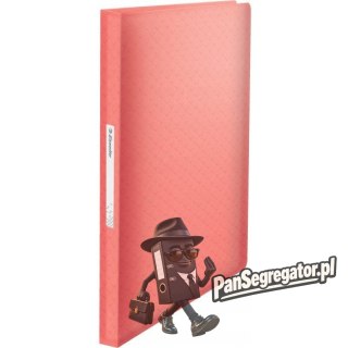 Album ofertowy Esselte Colour`Breeze z 80 koszulkami koralowy 628445
