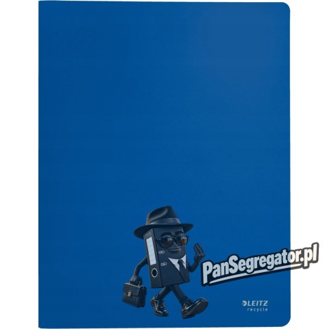 Album ofertowy Recycle 20 koszulek A4 PP niebieski 46760035 LEITZ