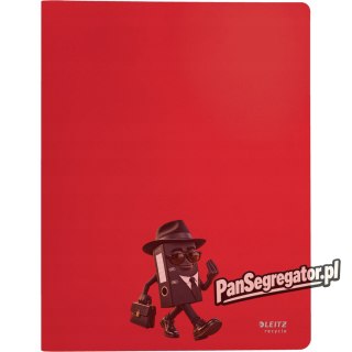 Album ofertowy Recycle 40 koszulek A4 PP czerwony 46770025 LEITZ