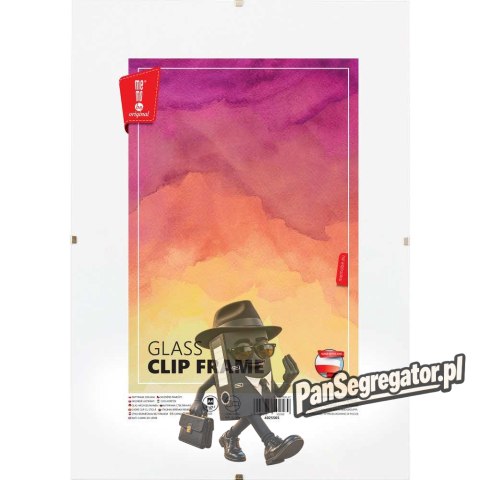 Antyrama szklana 21x29,7cm MEMOBE MAN021030-47