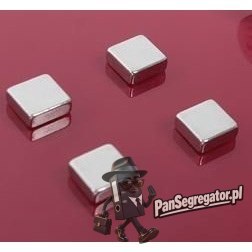 Bardzo mocne magnesy w kształcie kwadratu 6szt.AM150 2X3