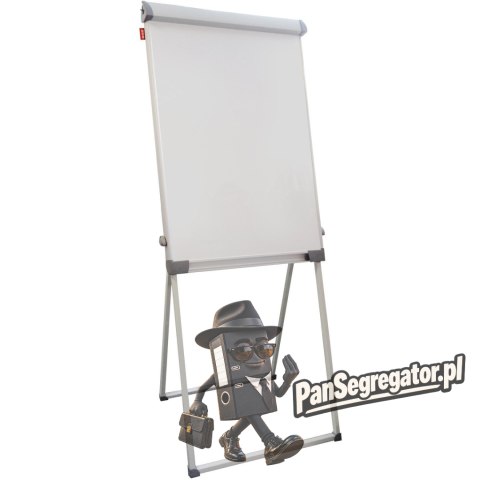 Flipchart 3w1 suchościeralny magnetyczny regulowany 69x108x185 cm MF006 MemoBe