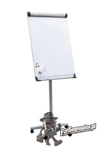Flipchart suchościeralny-magnetyczny NATUNA 100x70 mobilny