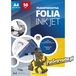 Folia Inkjet do drukarek atramentowych (50arkuszy) 413025 ARGO