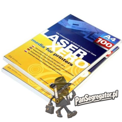 Folia LX do drukarek laserowych i kserokopiarek przezroczysta (20 arkuszy) 413012 ARGO