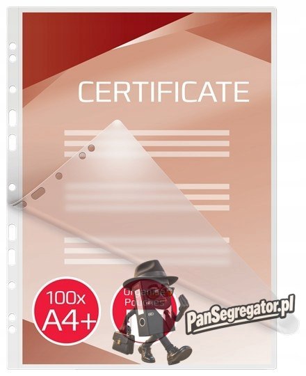 Folia do laminacji GBC A4+ z perforacją 125mic (100szt) 3743156