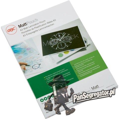 Folia do laminacji GBC Pouch A3 125Mic matt 50szt.3747521