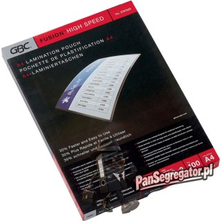 Folia do laminacji GBC Pouch Hi-Speed 100Mic gloss 100szt.3747525