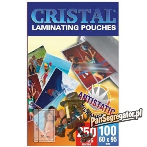 Folia laminacyjna 60x95mm 250mic (100) 326025 ARGO