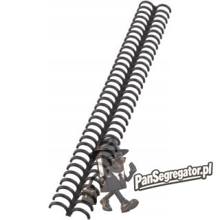 Grzbiety GBC do oprawy Click A4 34R 12mm czarne 388064E