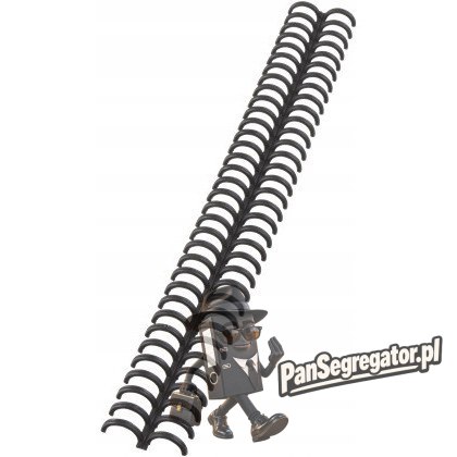 Grzbiety GBC do oprawy Click A4 34R 12mm czarne 388064E