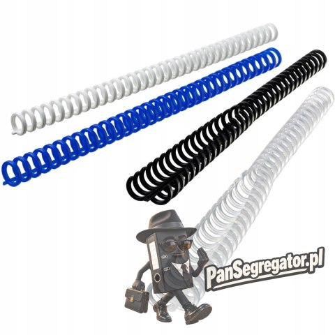 Grzbiety GBC do oprawy Click A4 34R 16mm białe 387340E