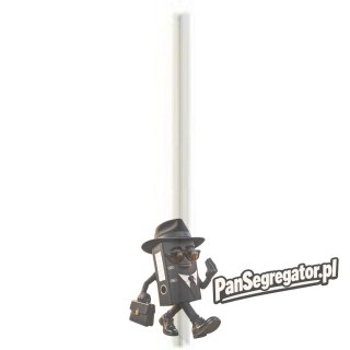 Grzbiety zaciskowe A4 12mm 40-100k(25szt) białe 291202 DURABLE