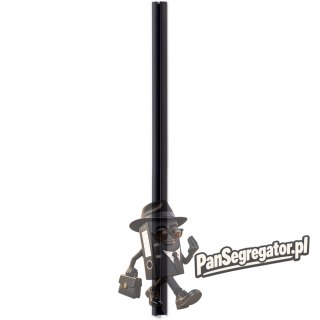 Grzbiety zaciskowe A4 12mm 40-100k(25szt) czarne 291201 DURABLE
