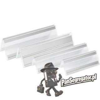 Identyfikator nabiurkowy 23x7cm jednostronny Panta Plast