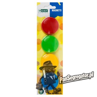 Magnesy D.RECT 40mm (4szt.) 009175 LEVIATAN