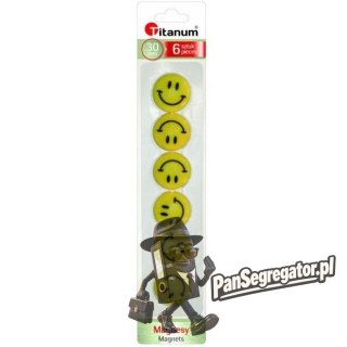 Magnesy do tablic 30mm/6 FUN 220306 TITANUM