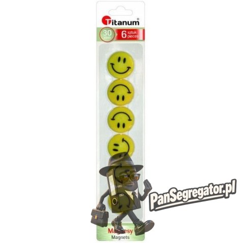 Magnesy do tablic 30mm/6 FUN 220306 TITANUM