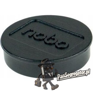 Magnesy do tablic 32mm,czarne (10szt.) 1915298 NOBO