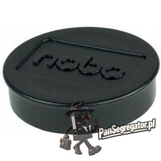Magnesy do tablic 38 mm (2,5 kg), czarne (10szt.) 1915312 NOBO