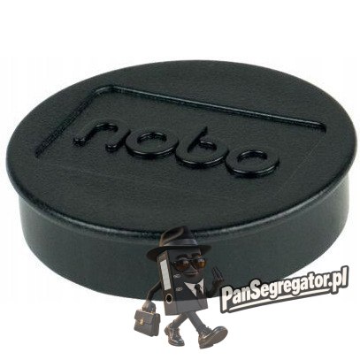Magnesy do tablic 38 mm (2,5 kg), czarne (10szt.) 1915312 NOBO