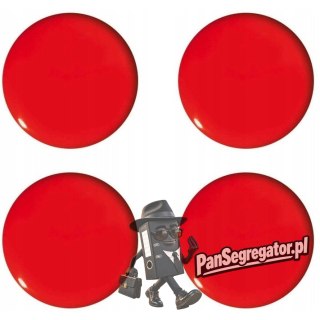 Magnesy do tablic czerwone 40mm (4szt.) GM402-C4 TETIS