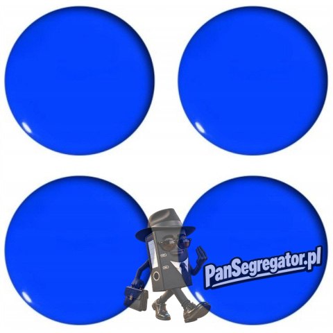 Magnesy do tablic niebieskie 40mm (4szt.) GM402-N4 TETIS