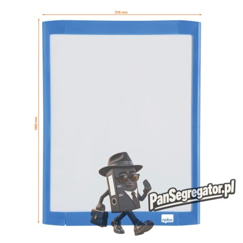 Magnetyczna tabliczka suchościeralna Home 216x280mm różne kolory 1903816 NOBO