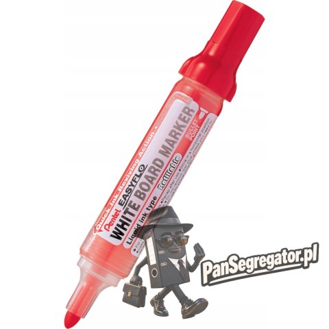 Marker MW50M suchościeralny EASYFLO czerwony PENTEL