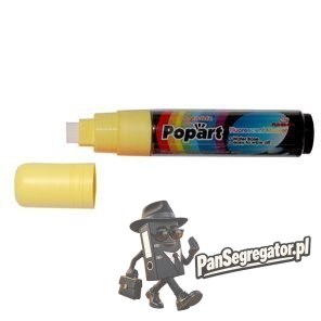 Marker kredowy 15g żółty 7x10mm 157025 LEVIATAN
