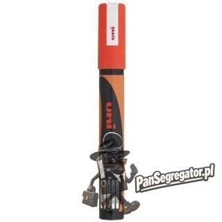 Marker kredowy UNI PWE-5M 1.8mm-2.5mm pomarańczowy UNPWE5M/DPO