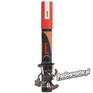 Marker kredowy UNI PWE-5M 1.8mm-2.5mm pomarańczowy UNPWE5M/DPO