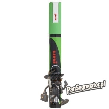 Marker kredowy UNI PWE-5M 1.8mm-2.5mm zielony UNPWE5M/DZI