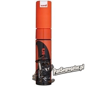 Marker kredowy UNI PWE-8K 8mm pomarańczowy UNPWE8K/6PO
