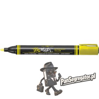 Marker kredowy do szkła RMG-1/G żółty UV GLASS MARKER 463-008 RYSTOR