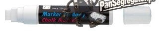 Marker kredowy końcówka 15x8mm biały TO-290 02 TOMA