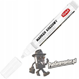 Marker kredowy końcówka 4.5mm biały TO-292 02 TOMA