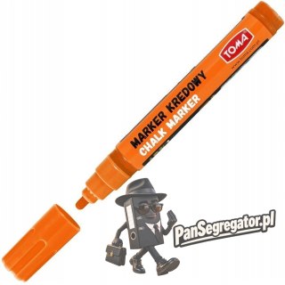 Marker kredowy końcówka 4.5mm pomarańczowy TO-292 52 TOMA