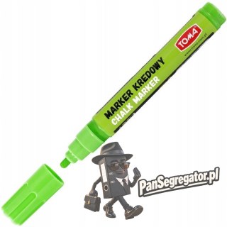 Marker kredowy końcówka 4.5mm zielony TO-292 42 TOMA