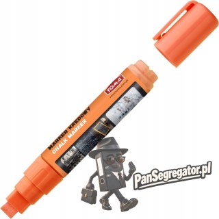 Marker kredowy końcówka 8x5mm pomarańczowy TO-291 52 TOMA