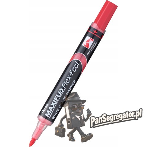 Marker such. MAXIFLO Flex-Feel czerwony MWL5SBF-B PENTEL